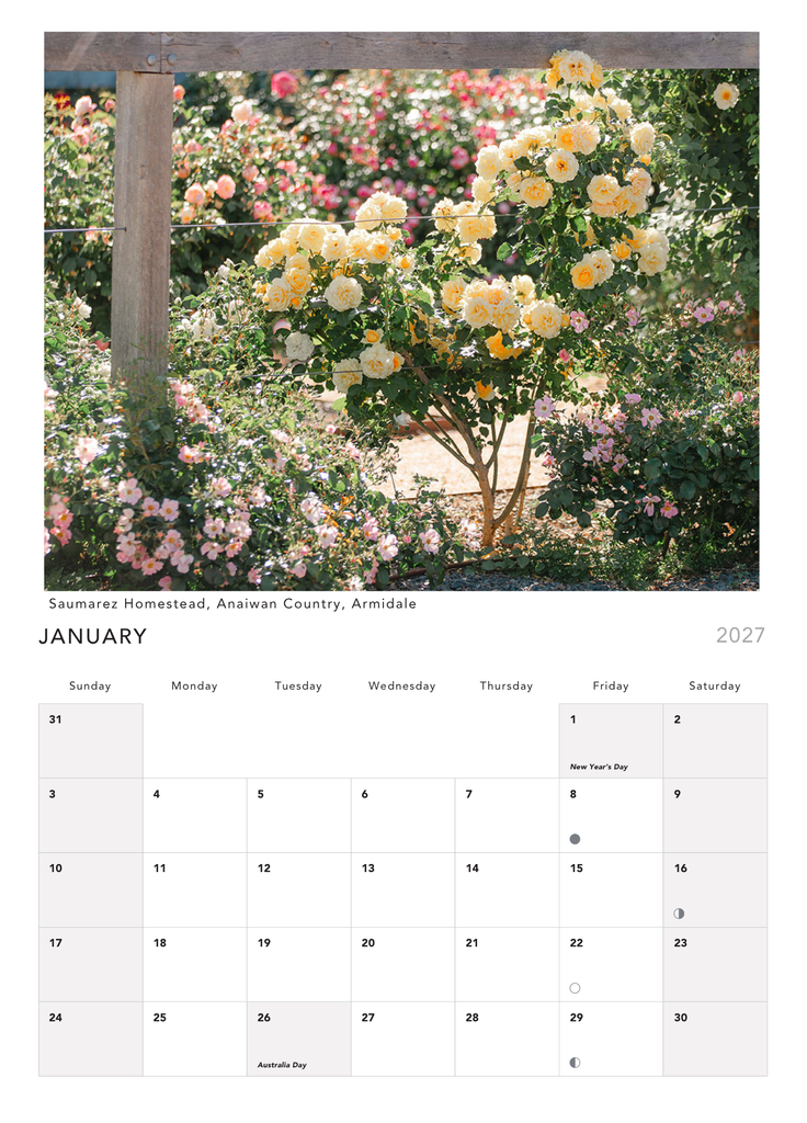 National Trust Wall Calendar 2027