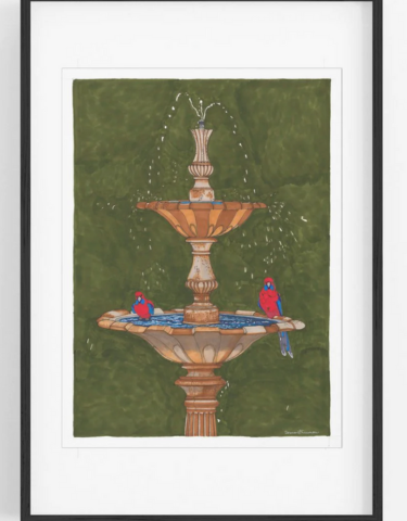 Retford Park prints by Desmond Freeman "Taking a Bath"