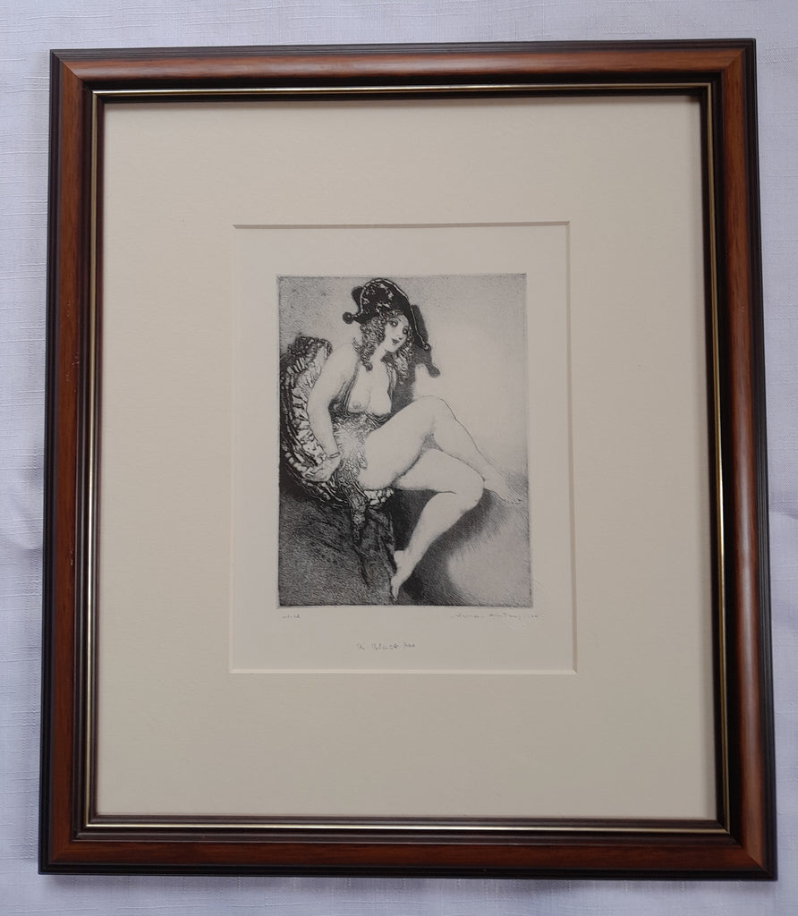 Black Hat by Norman Lindsay #12 Facsimile Etching