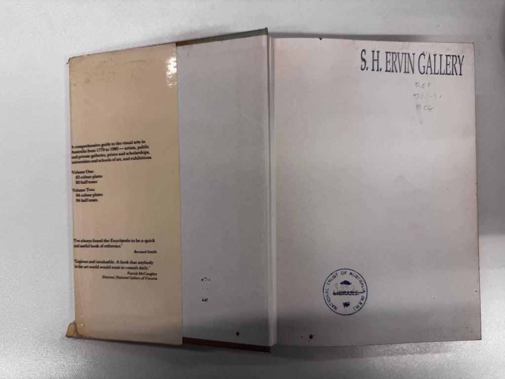 Encyclopedia of Australian Art Volume One A-K by Alan McCulloch