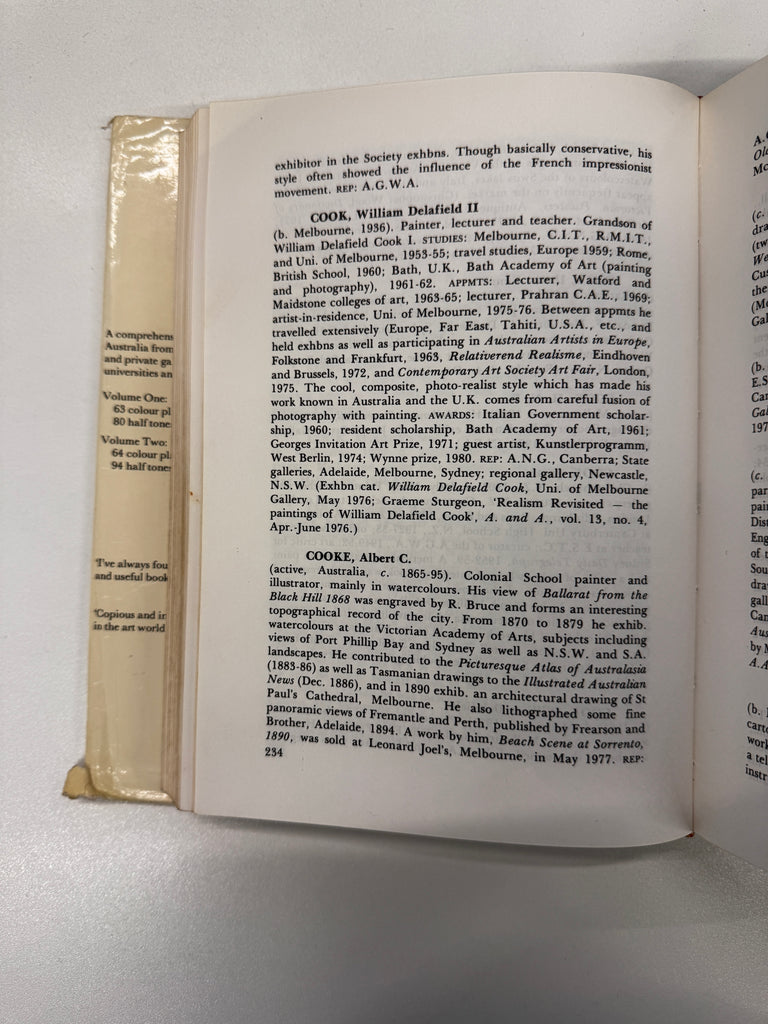 Encyclopedia of Australian Art Volume One A-K by Alan McCulloch