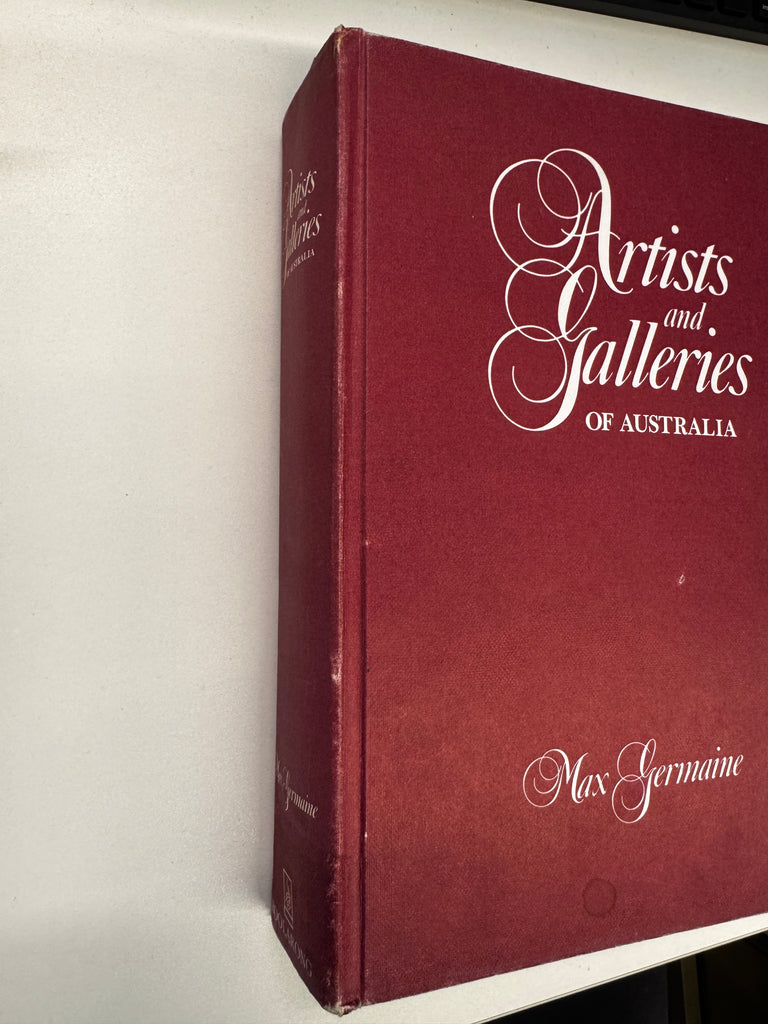 Artists and Galleries of Australia by Max Germaine