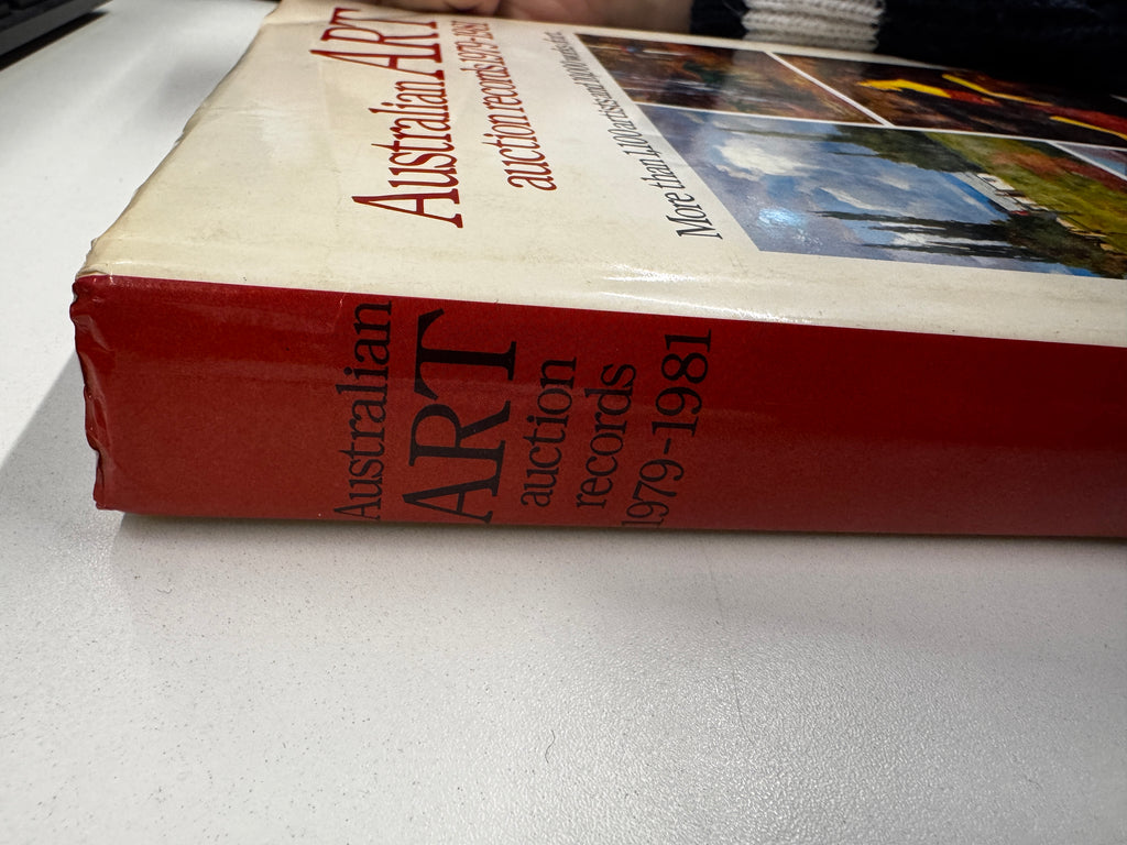 Australian Art auction records 1979-1981 compiled by Edward D. Craig