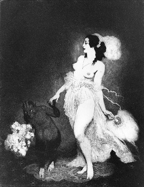 Debut #7 Norman Lindsay Facsimile Etching