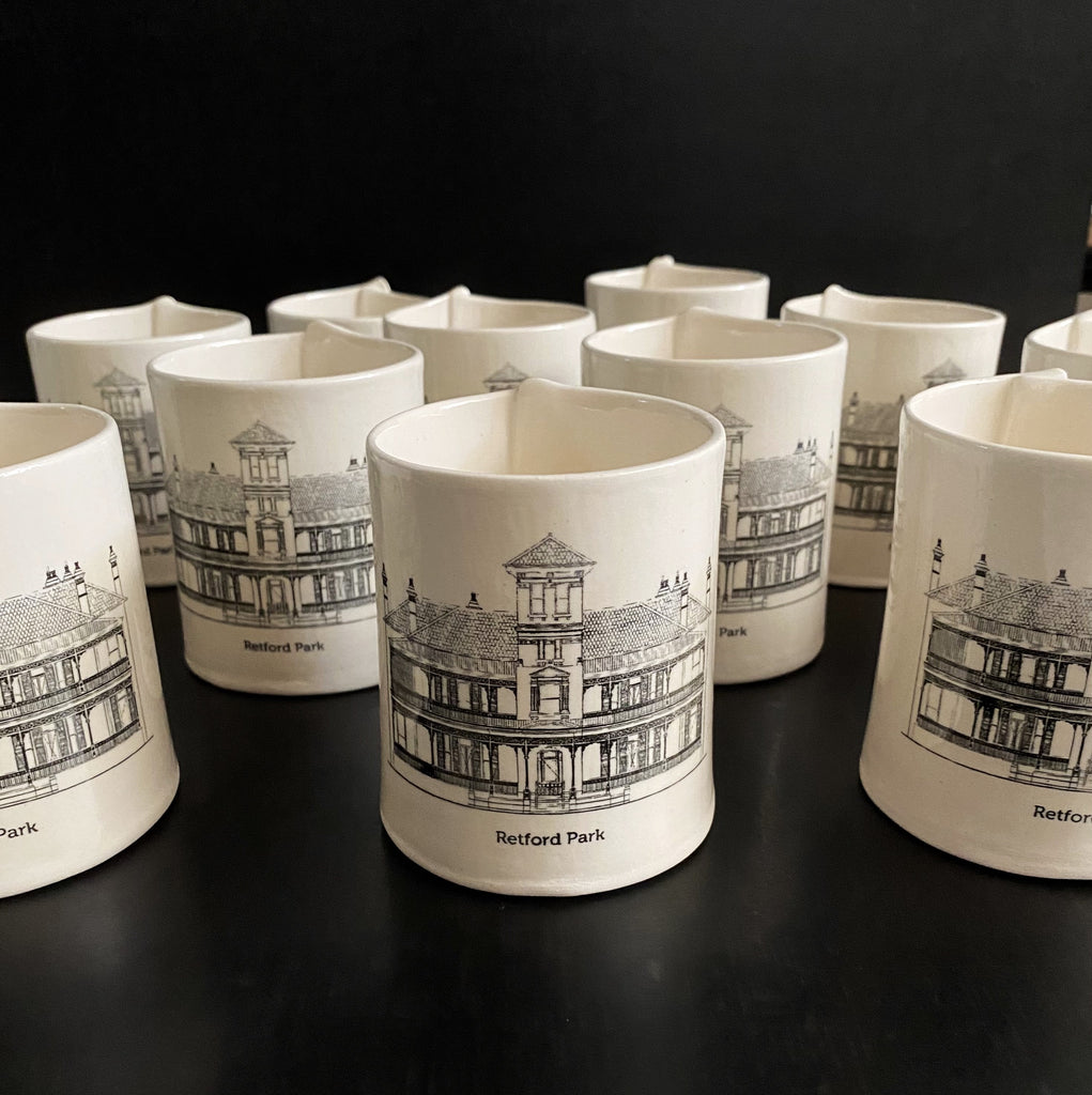 Ceramic coaster by Ali Sobel-Read for National Trust of Australia