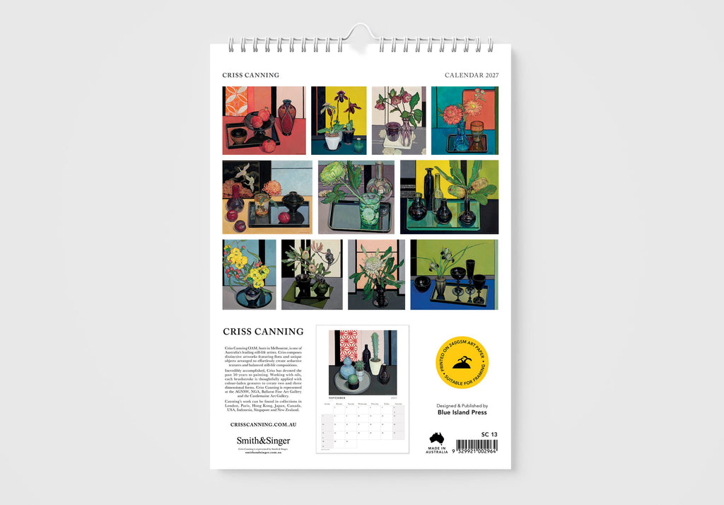 2027 Australian Art Wall Calendar