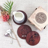 Australian Timber Coasters