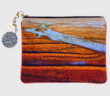 Clutch bag with Australia from the air image