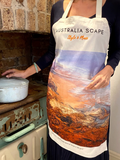 Apron with Australia from the air image