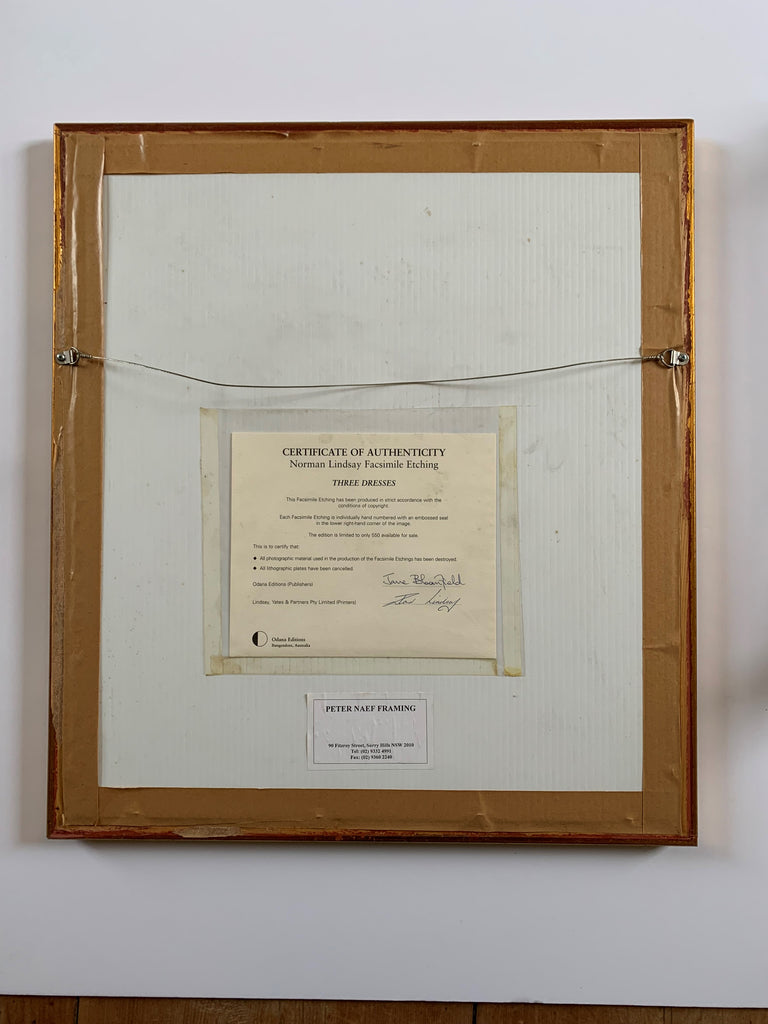 Limited Edition Facsimile Three Dresses #7