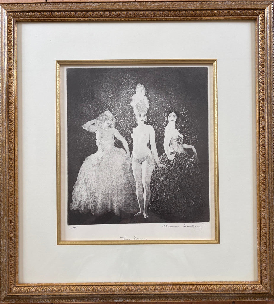 Limited Edition Facsimile Three Dresses #159 by Norman Lindsay