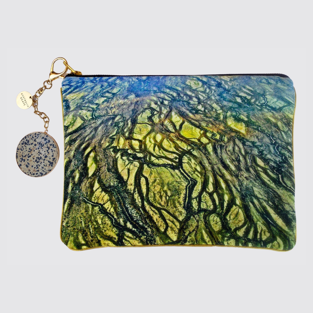 Diamantina River Clutch Bag