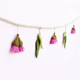 Felt Gum Blossoms Garland
