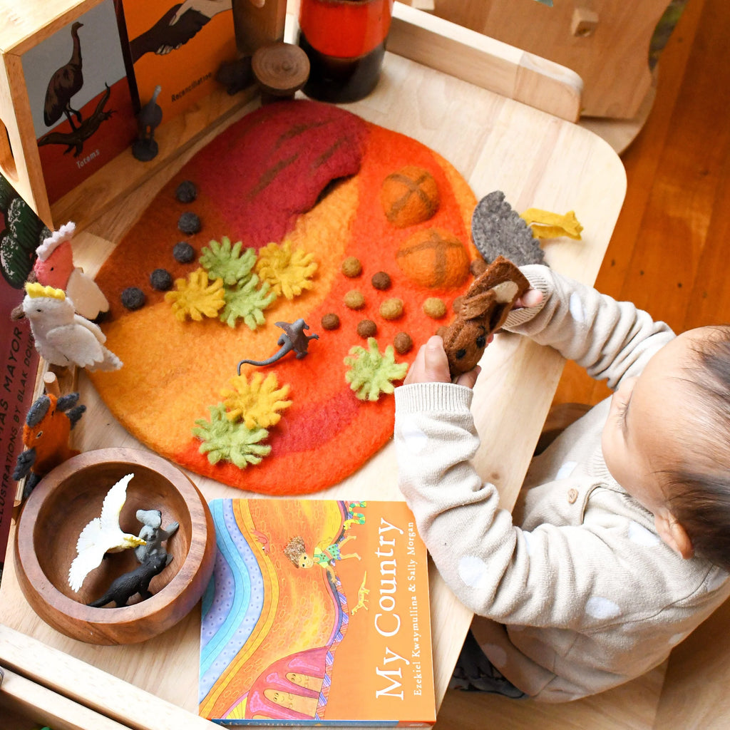 Felt Play Mat - Outback