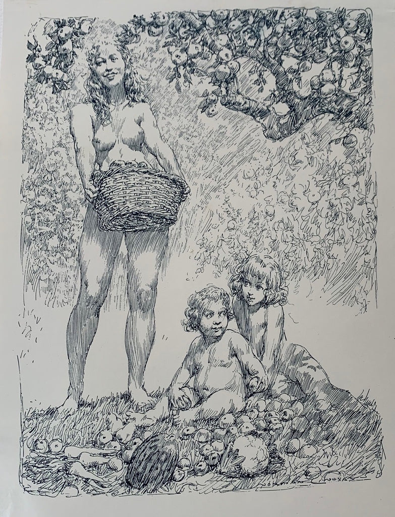 Our Earth – No 184 of 225 – Limited Edition Book (1937) with original etching (1936)