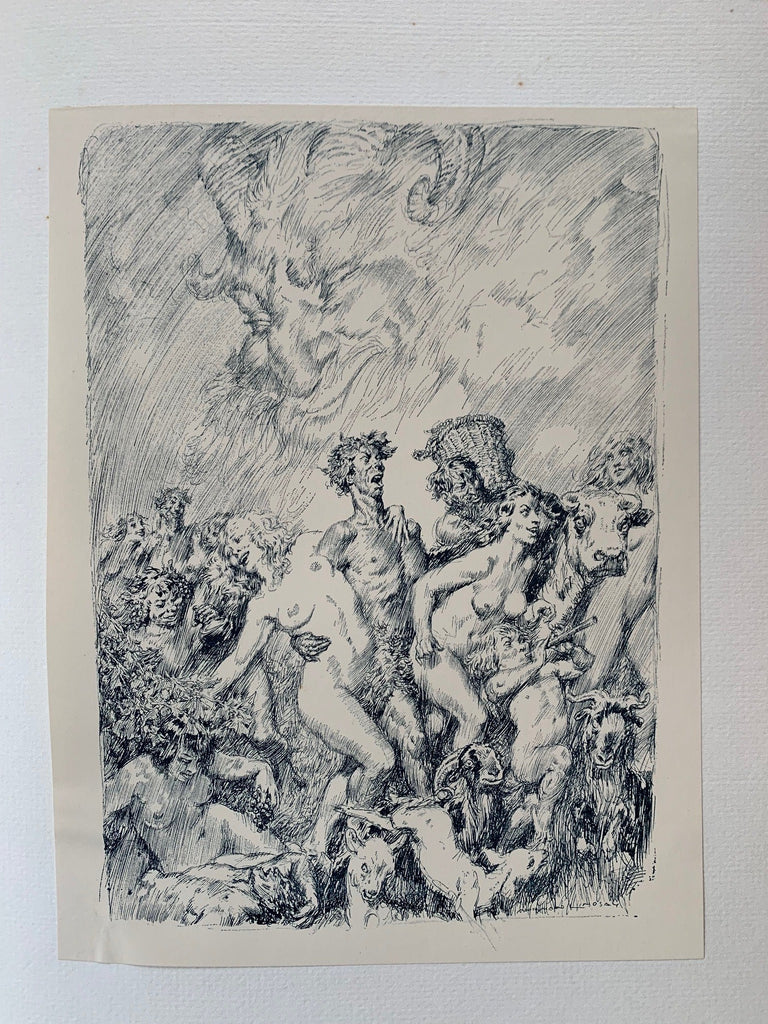 Our Earth – No 184 of 225 – Limited Edition Book (1937) with original etching (1936)