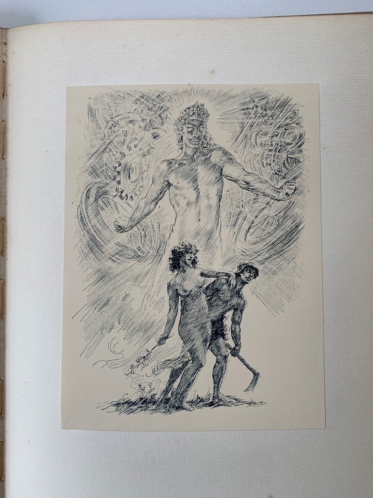 Our Earth – No 184 of 225 – Limited Edition Book (1937) with original etching (1936)