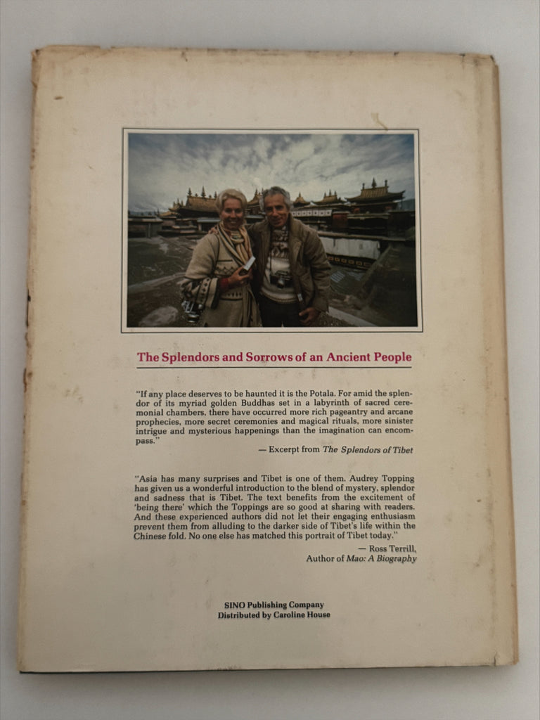 The Splendors of Tibet by Audrey Topping