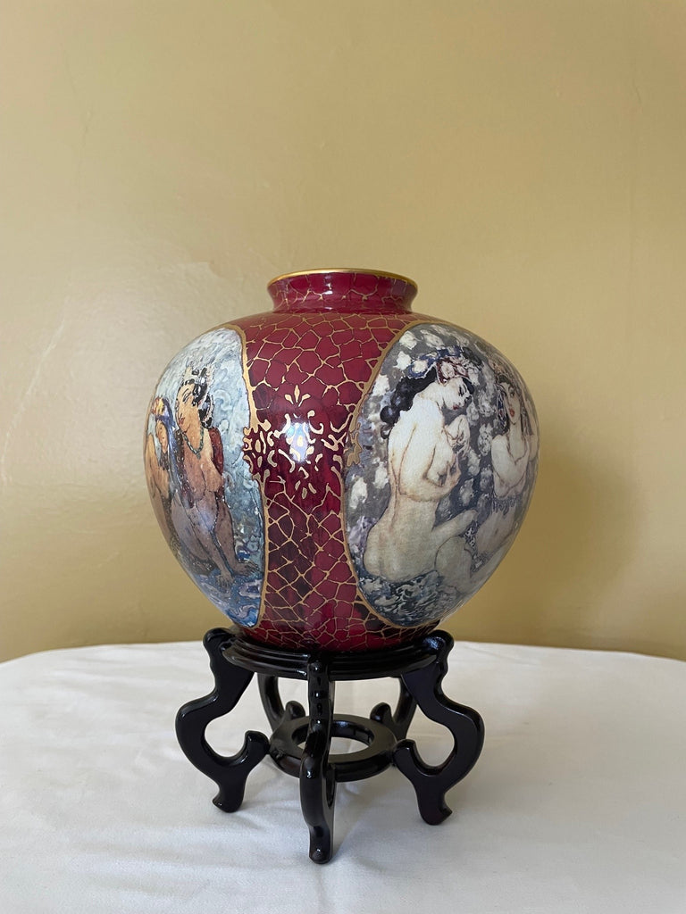 Norman Lindsay Gallery Limited edition vase #147