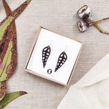 Gum Leaf Earrings