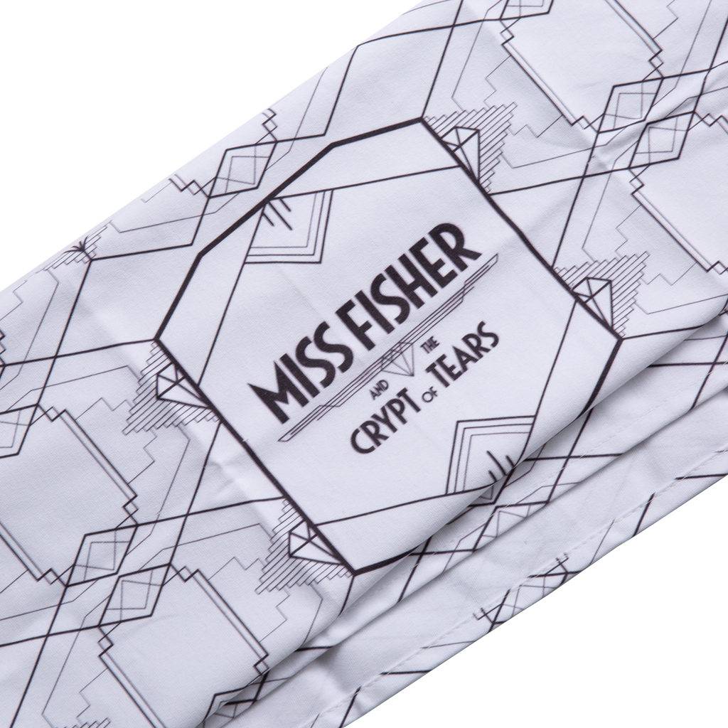 Miss Fisher and the Crypt of Tears White Tea Towel