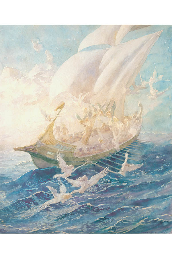 Ulysees by Norman Lindsay- Poster