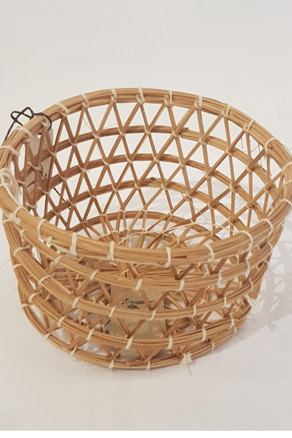 Handwoven Flat Basket- Small