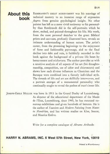 Rembrandt by Joseph-Émile Muller