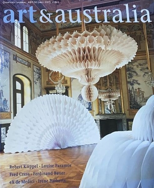 Art & Australia Vol. 40 No. 1 Celebrating Forty Years Spring 2002