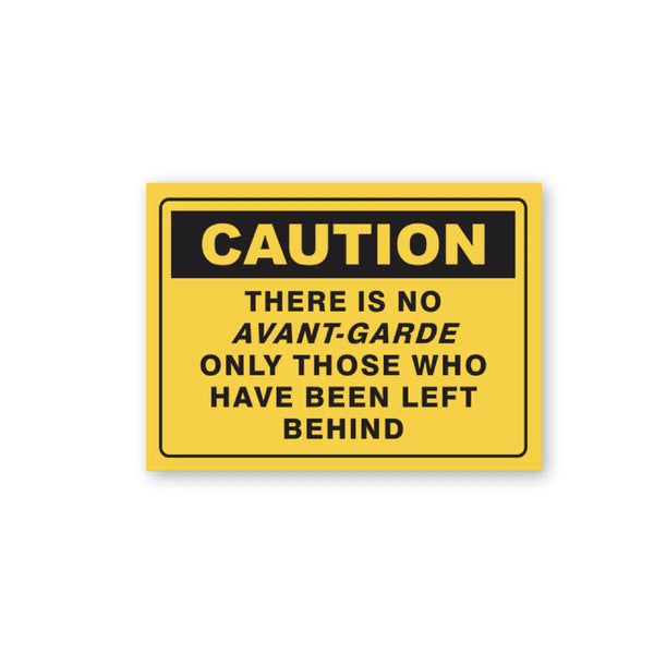 Caution magnet x Richard Tipping