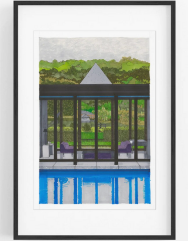 Retford Park prints by Desmond Freeman "Reflections, Pool House