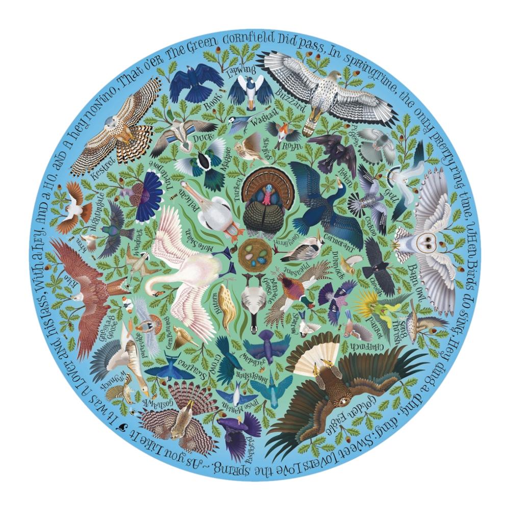 Shakespeare's Birds: 1000-Piece Jigsaw Puzzle