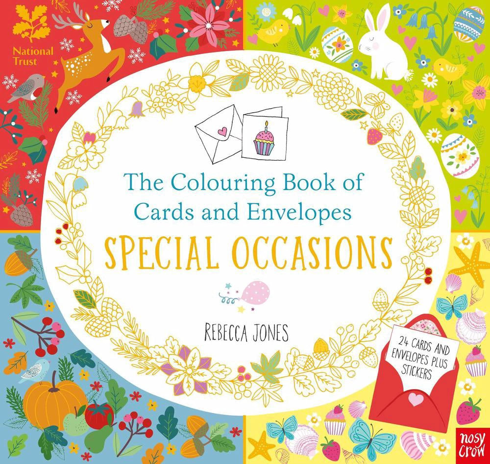 The Colouring Book of Cards and Envelopes: Special Occasions