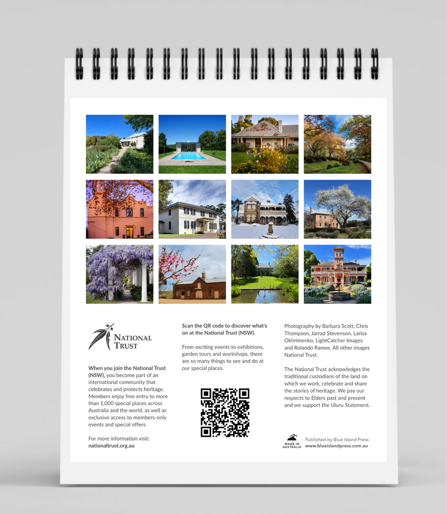 National Trust Desk Calendar 2026