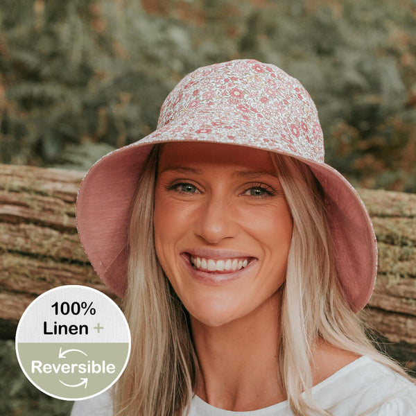 Vacationer Linen Sun Hat