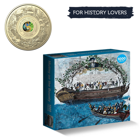 Mutiny on the Bounty 1000 Puzzle + Australia’s World HeritageCoin