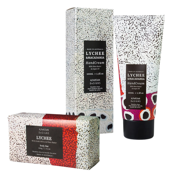 Lychee HANDCREAM & BODY BAR set