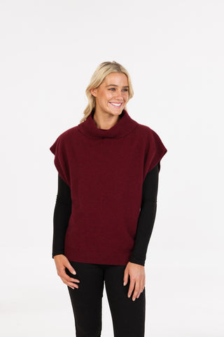 Merino Possum Fibre Blend Cowl Neck