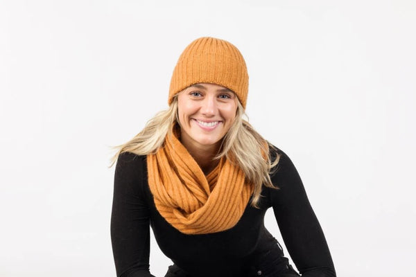 Ribbed Beanie Merino & Possum
