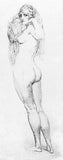 Coquette #7 Norman Lindsay Facsimile Etching