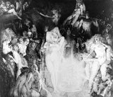 Norman Lindsay Enter The Magicians facsimile etching