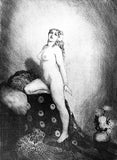 Norman Lindsay Memories facsimile etching