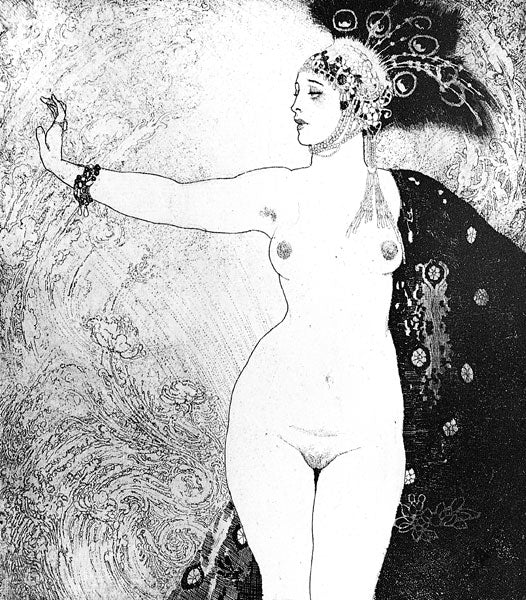 Norman Lindsay The Ring Facsimile Etching