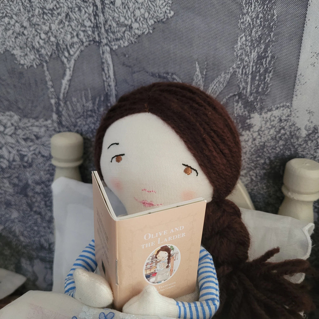 Olive at the Market book and doll bundle