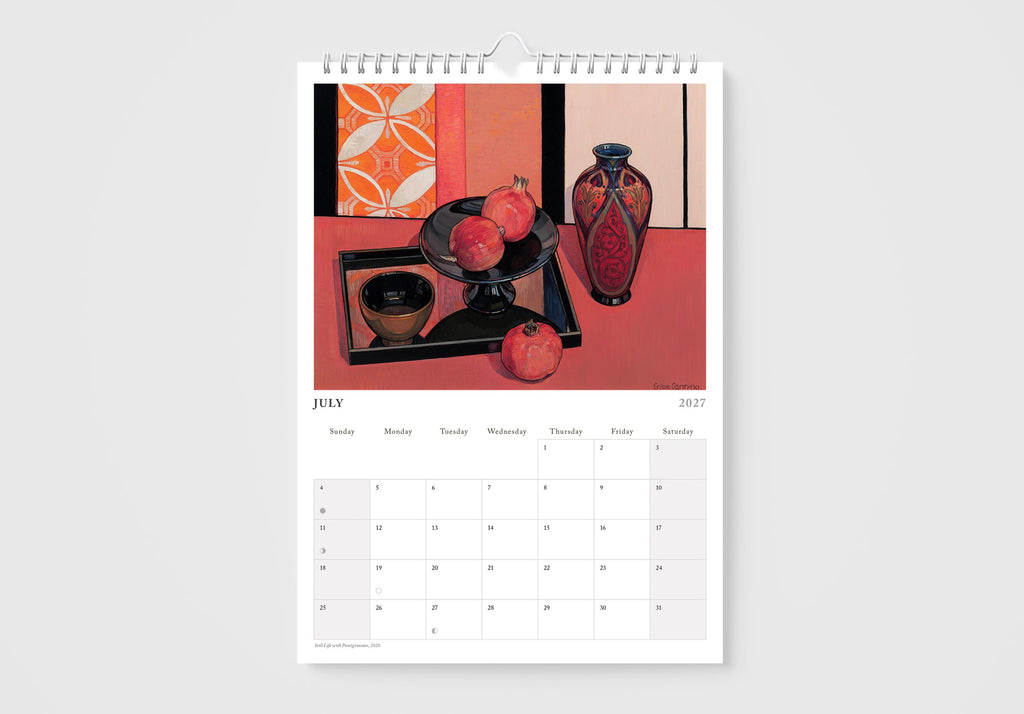 2027 Criss Canning Art  Wall Calendar