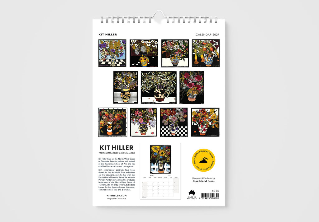 2027 Australian Art Wall Calendar