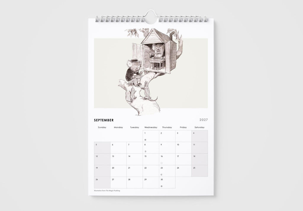 Norman Lindsay's Artful Cats 2027 Wall Calendar