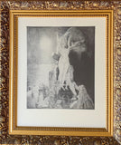 Norman Lindsay Sea Magic #547 Facsimile Etching Framed