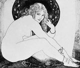 The Anklet #424 Norman Lindsay Facsimile Etching