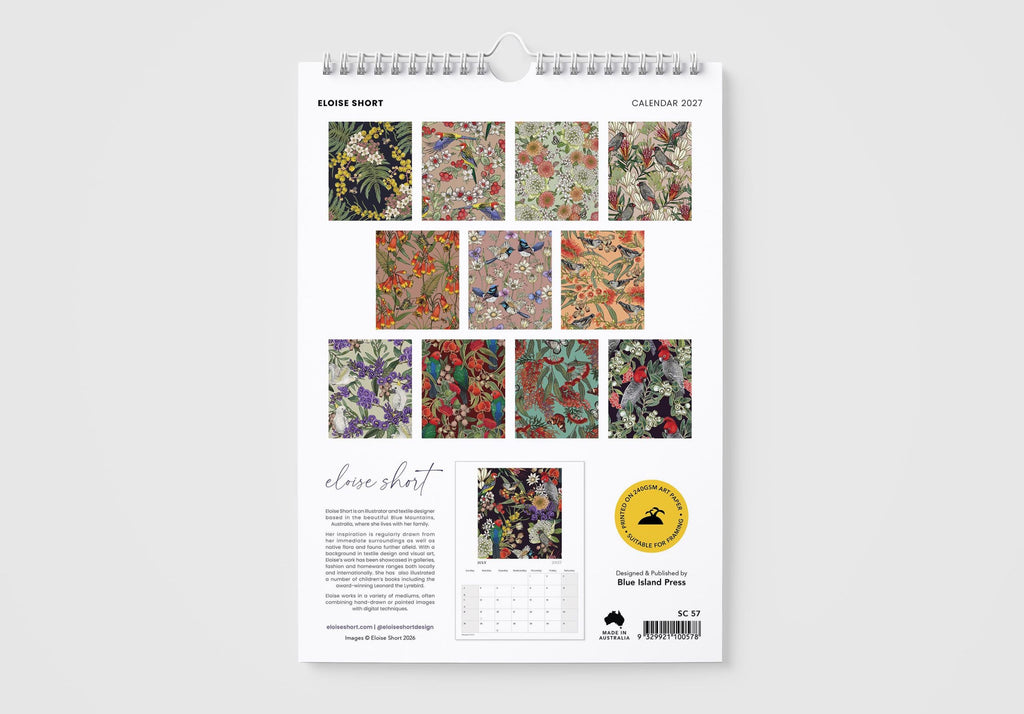 2027 Australian Art Wall Calendar